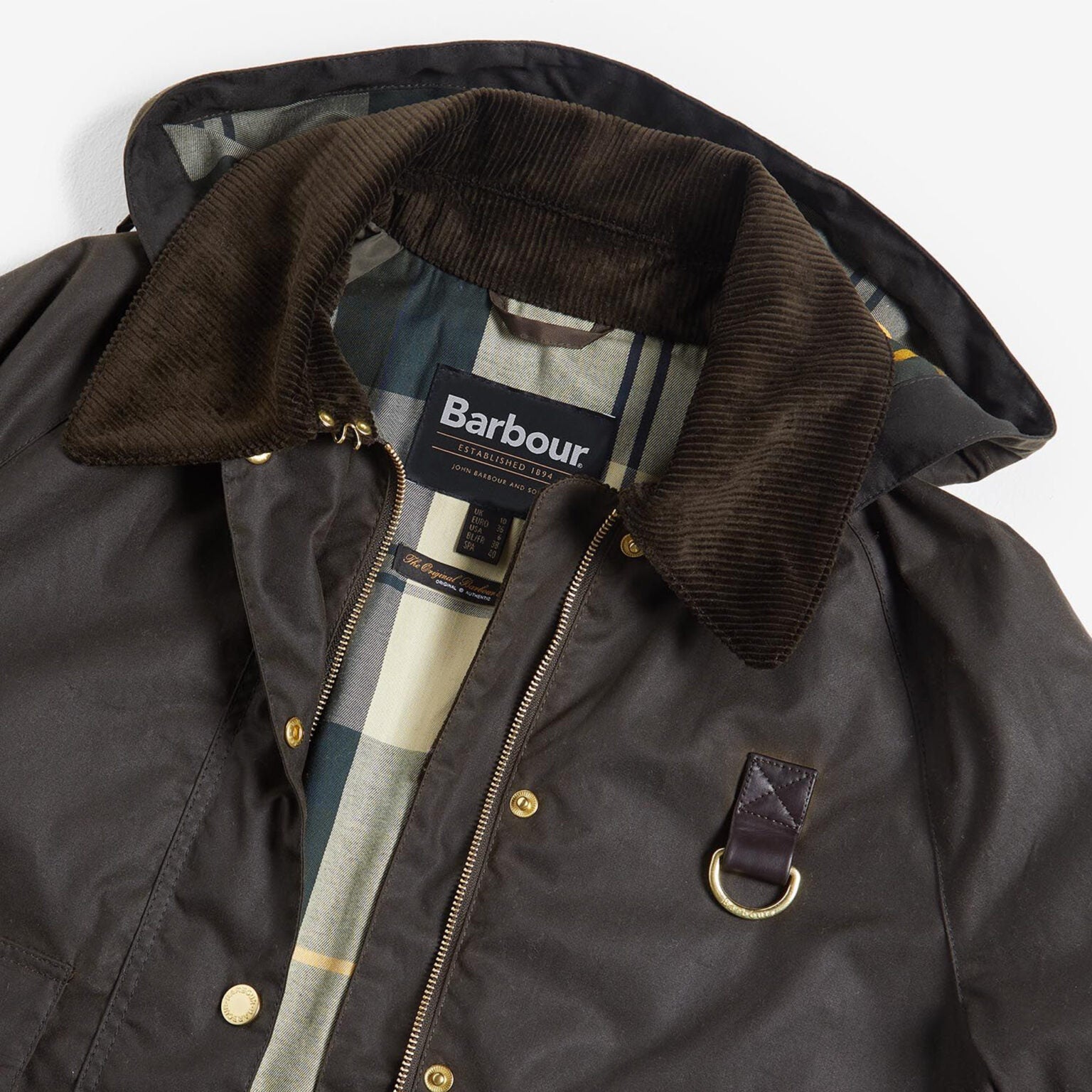 Barbour | Reighton Spey giacca cerata olive overLWX1397BK71