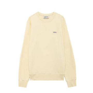 Autry | W01JV Felpa Panna in jersey
