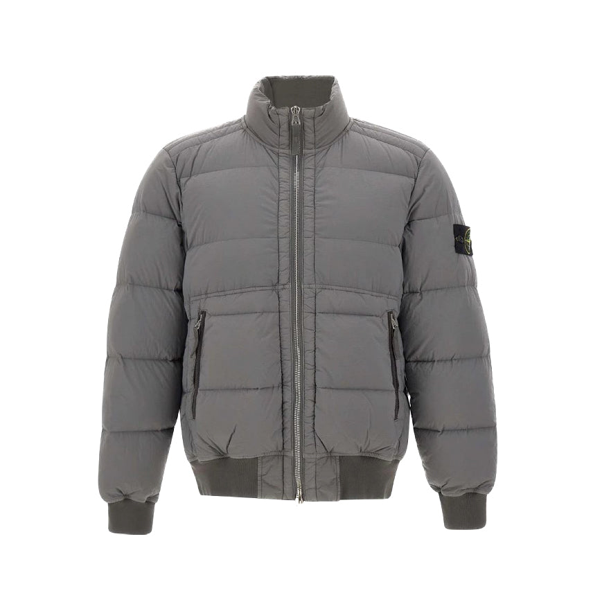 Stone Island | 4100039 Piumino Seamless Tunnel Nylon Down-Tc Grigio Canna di Fucile