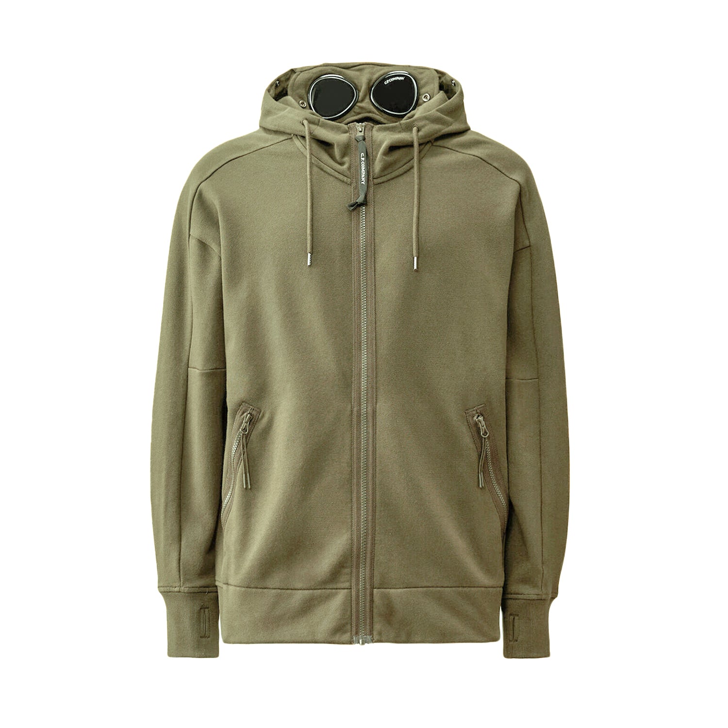 C.P. Company | Felpa 05086A Diagonal Raised Fleece Goggle Salvia