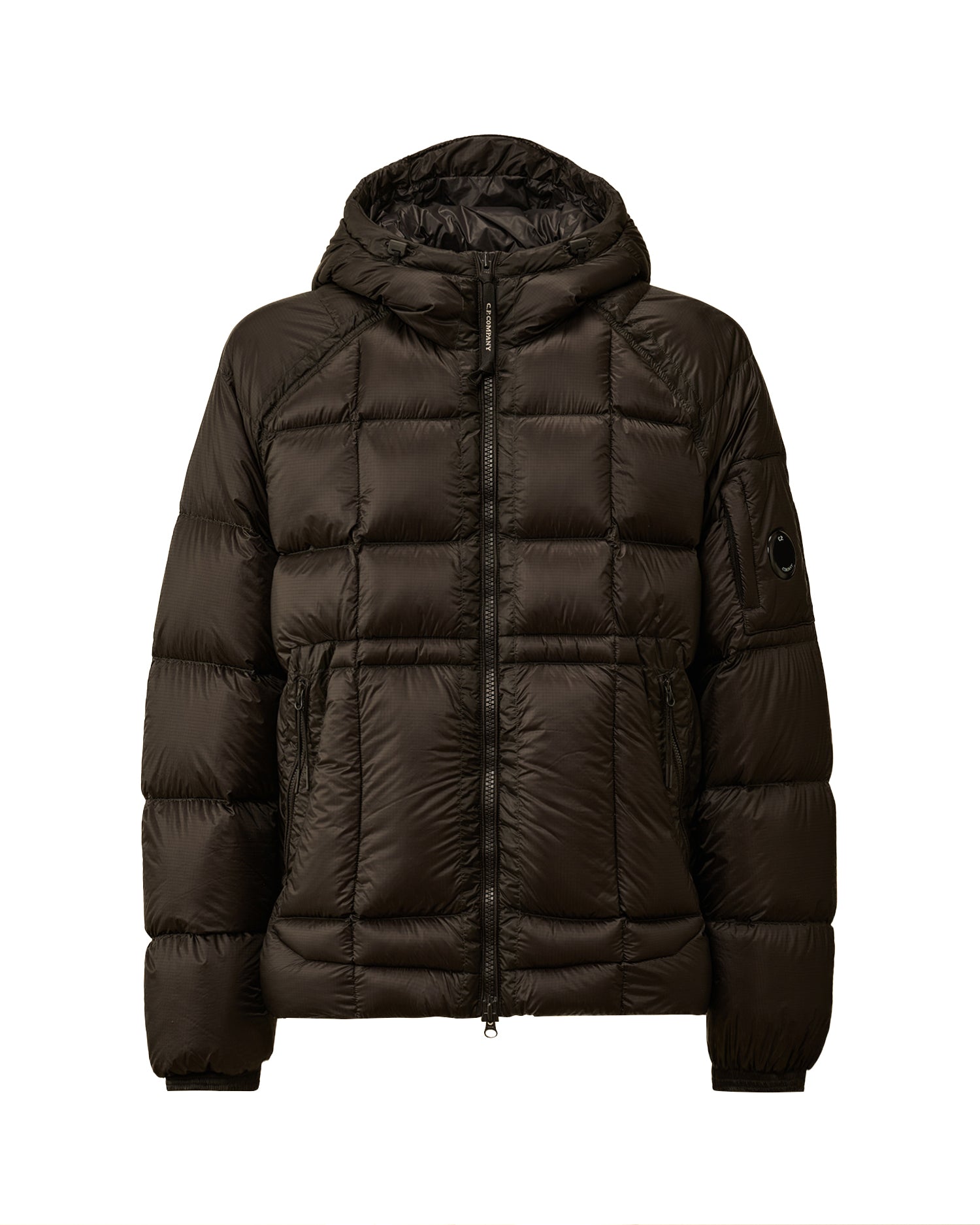 C.P. Company | OW702A Piumino D.D. Shell Hooded Down Puffer Jacket Con Cappuccio Nero