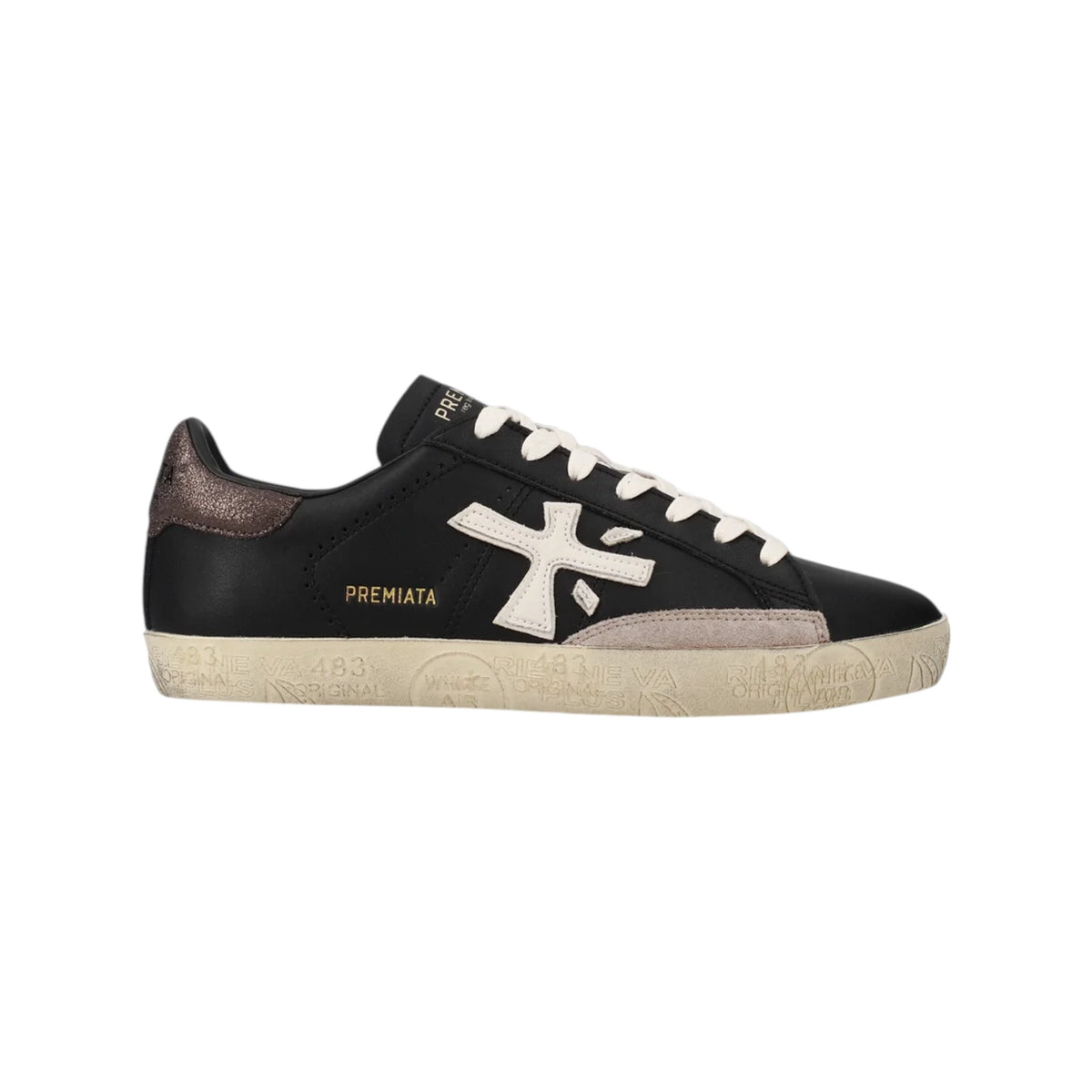 Premiata | Stevened 7603 Scarpa in pelle nera