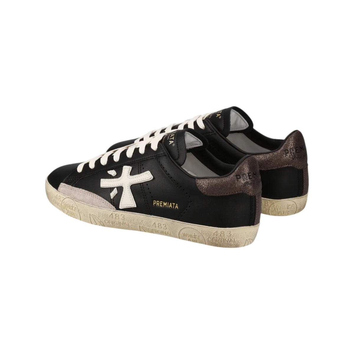 Premiata | Stevened 7603 Scarpa in pelle nera