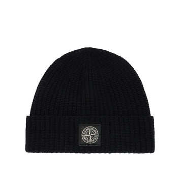 Stone Island | N100012 Cappello Lana Light Rws Geelong Nero
