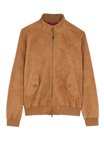 Baracuta | G9 SUEDE  in pelle SCAMOSCIATA Tobacco 706