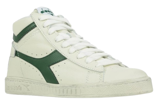 Diadora | Game L high waxed bianche e verdi