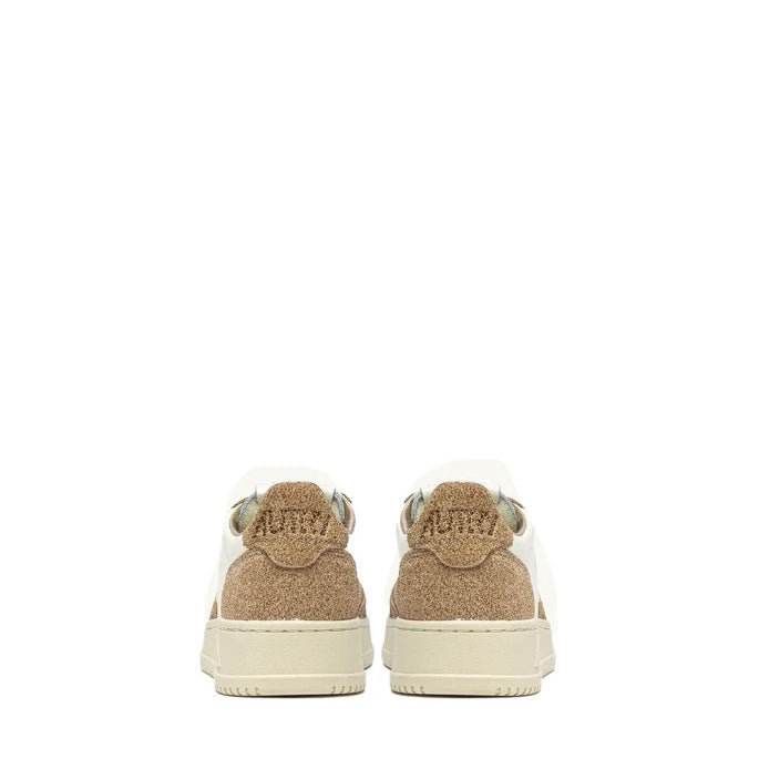 Autry | TA03 Sneakers Medalist low con glitter beige