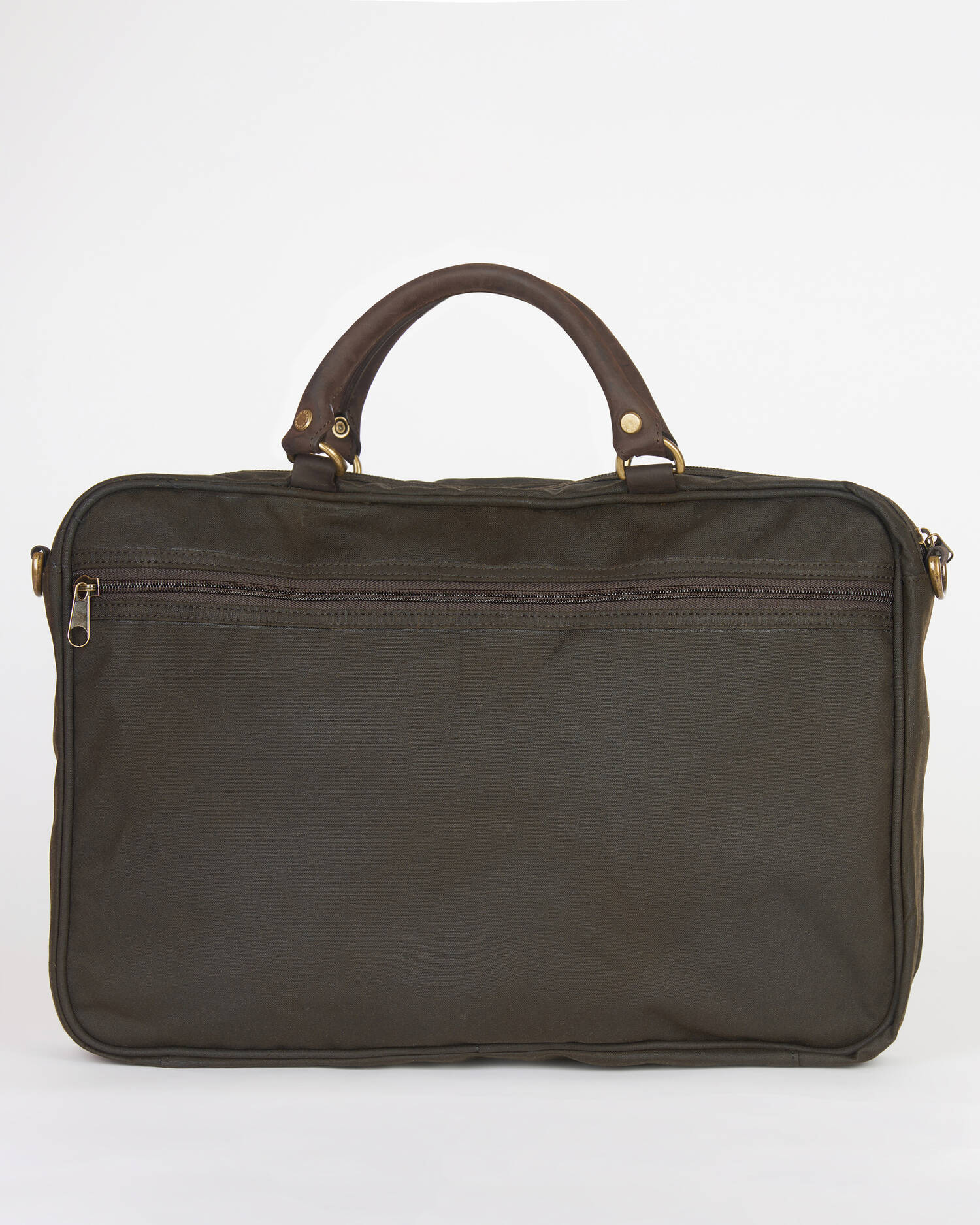 Barbour | Borsa Tracolla Waxed Leather Briefcase