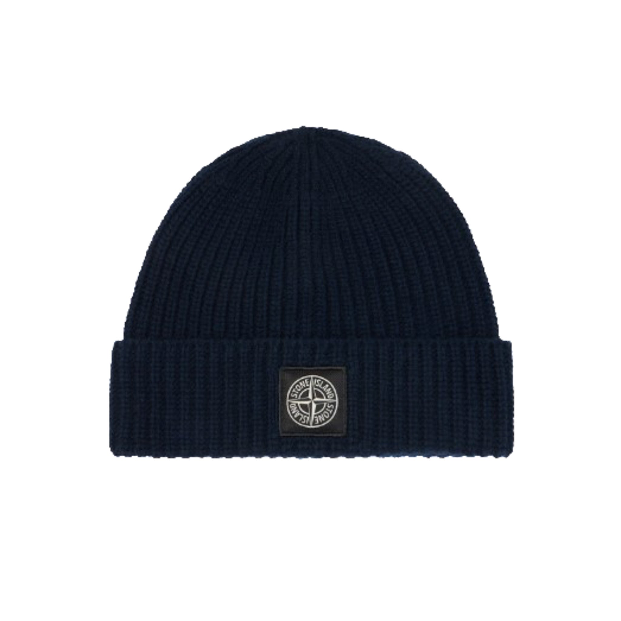 Stone Island | Berretto con logo blu