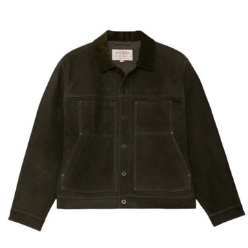 Filson | Waxed Suede Short Cruiser in Pelle Scamosciata