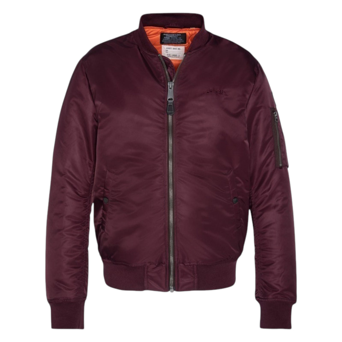 Schott | Bomber Airforcers - Burgundy