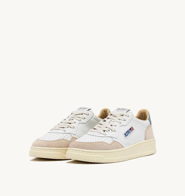 Autry | Sneakers Medalist LS79 Pelle Suede bianco sky