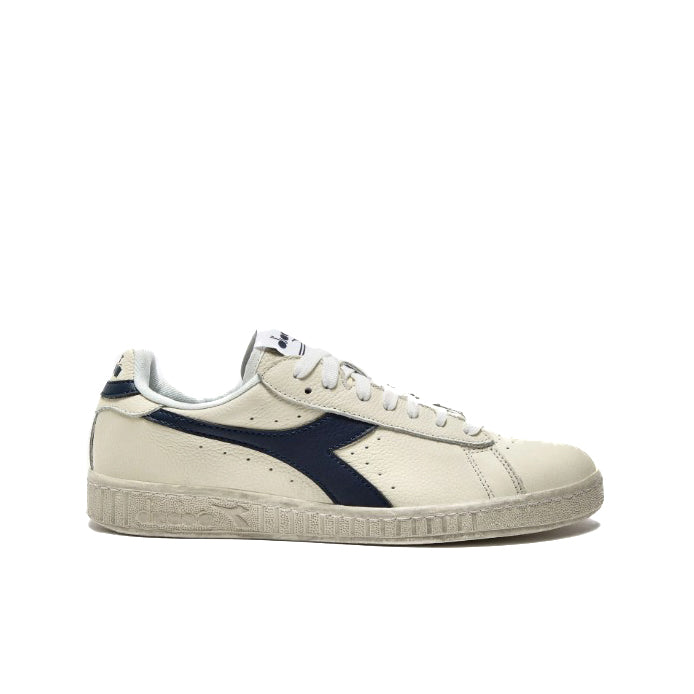 Diadora | Game L low waxed bianche e blu