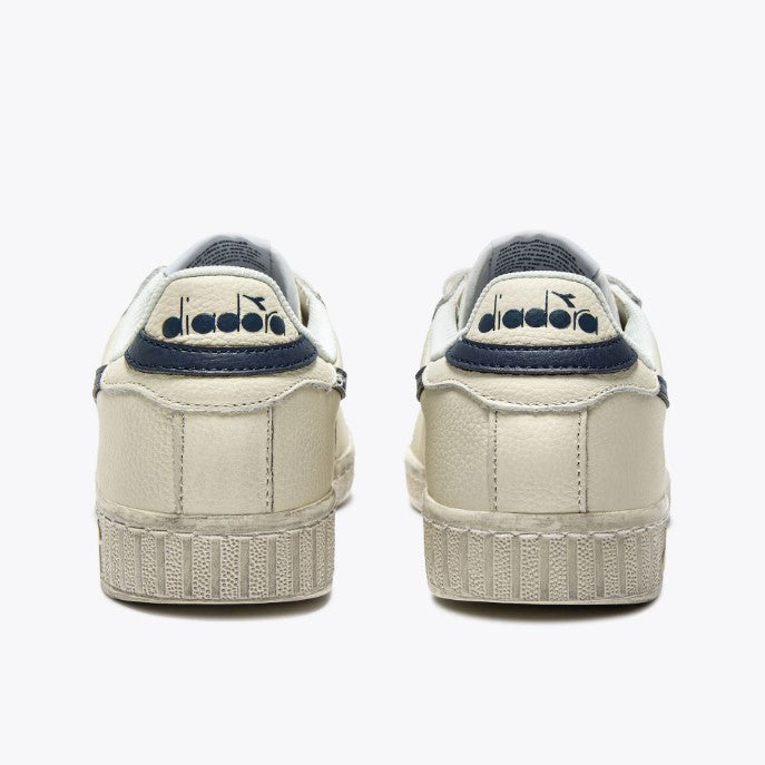 Diadora | Game L low waxed bianche e blu