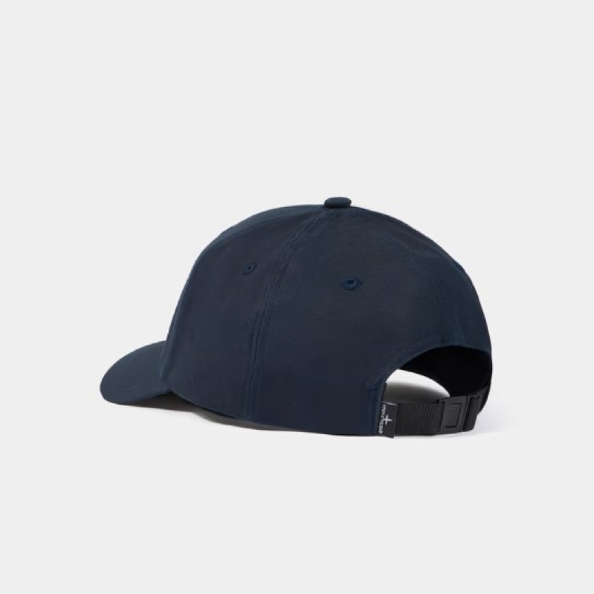 Stone Island | Cappellino con ricamo Compass e cursore regolabile blu 9100996