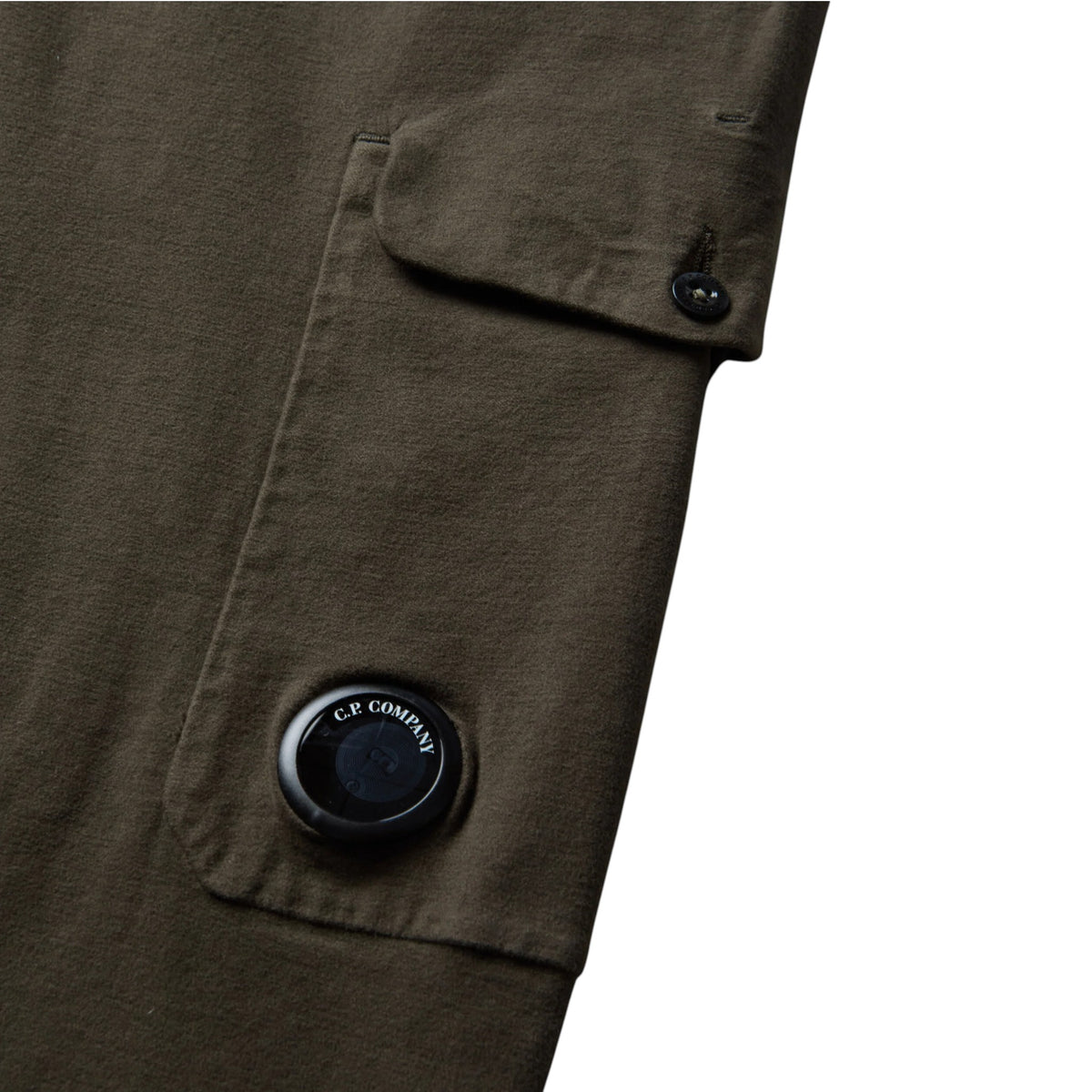 C.P. Company | Pantaloni Cargo con Lente Verde