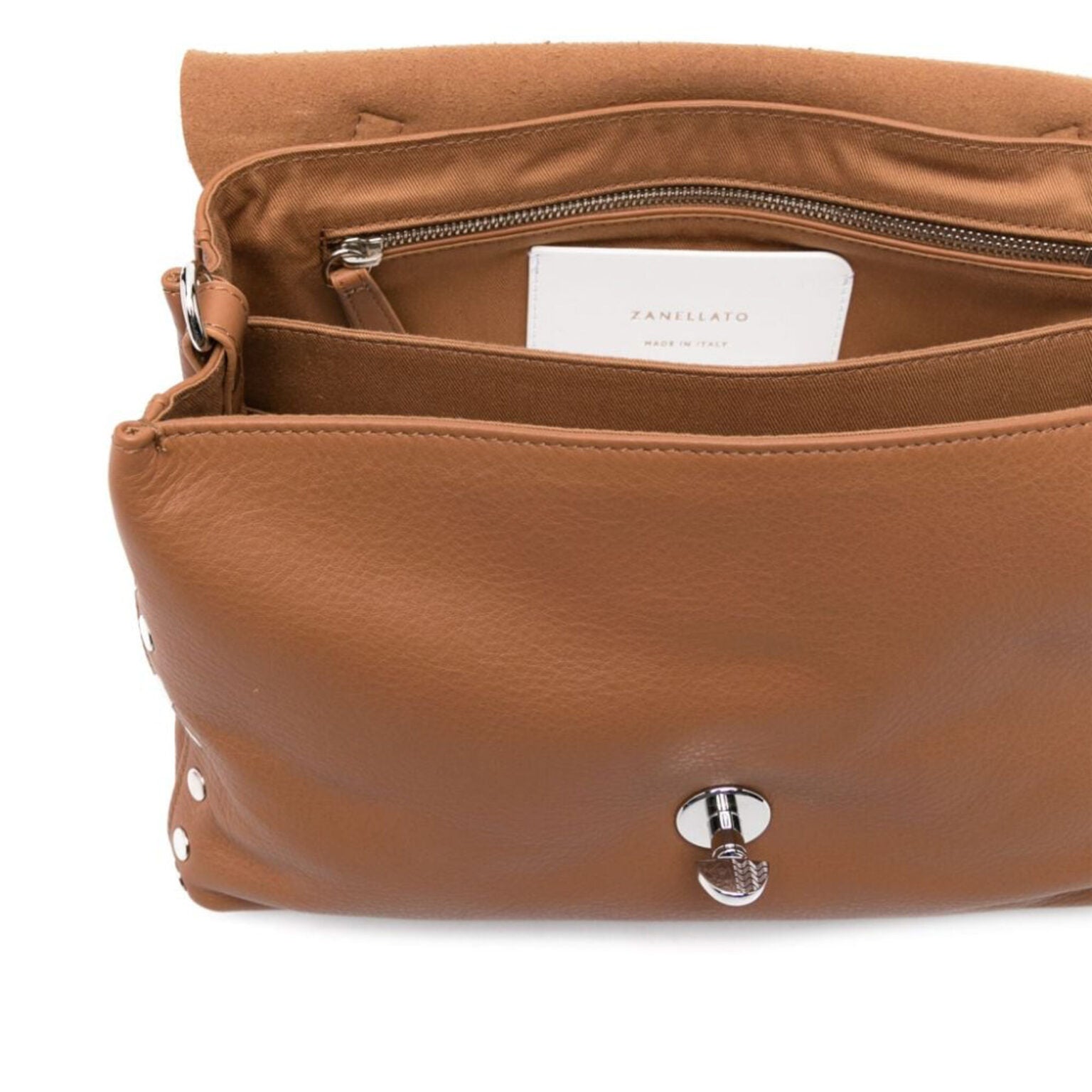 Zanellato | Borsa Postina nodo knot beige cammello m