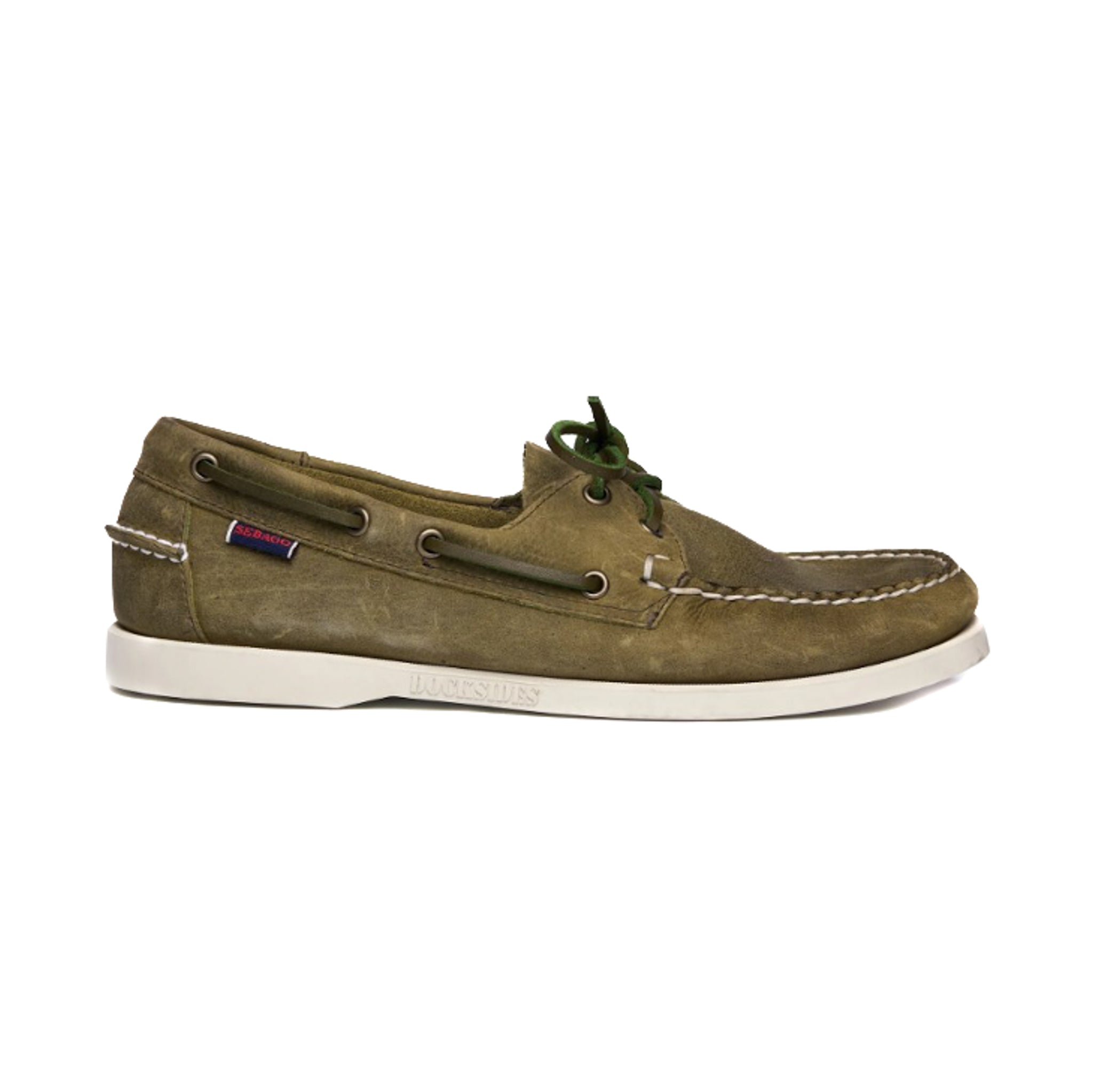 Sebago | 70015H0 Docksides Portland crazy h green military 909