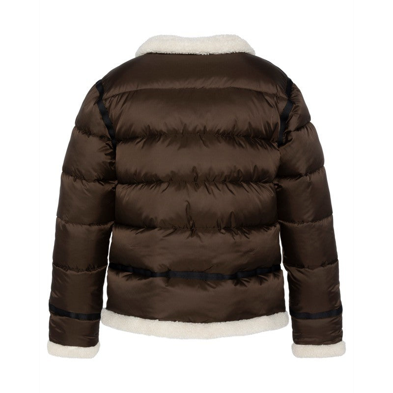 Schott | Giacca Piumino IDAK Puffy Marrrone