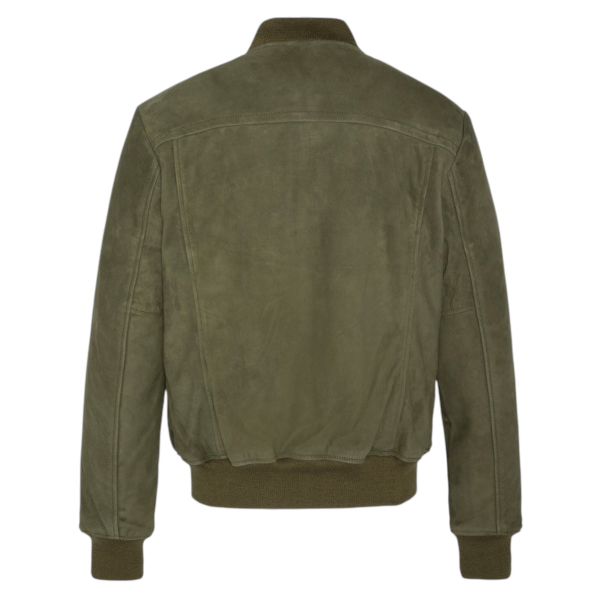 Schott | Bomber Lc3017 in Pelle Scamosciata - Verde