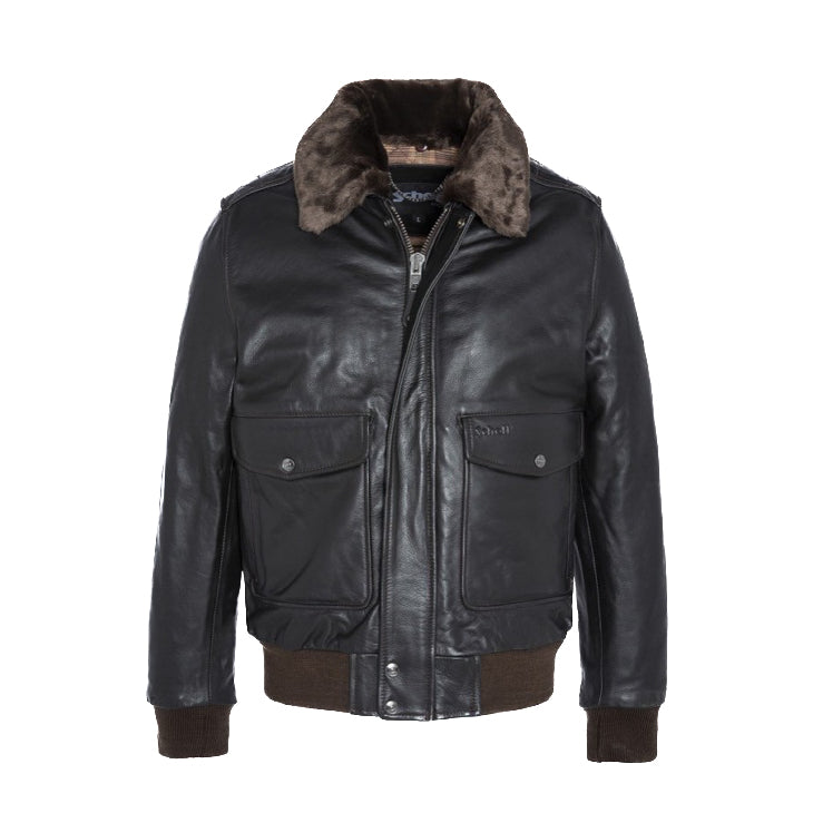 Schott | Giacca Pilota In Pelle LC5331X Marrone