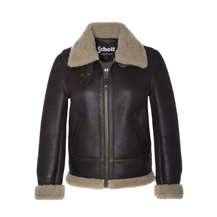 Schott | Giacca Montone LCW1257 Cordovan Marrone