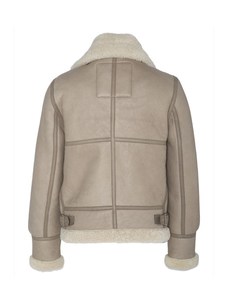 Schott | Giacca Montone LCW1257 Light Beige