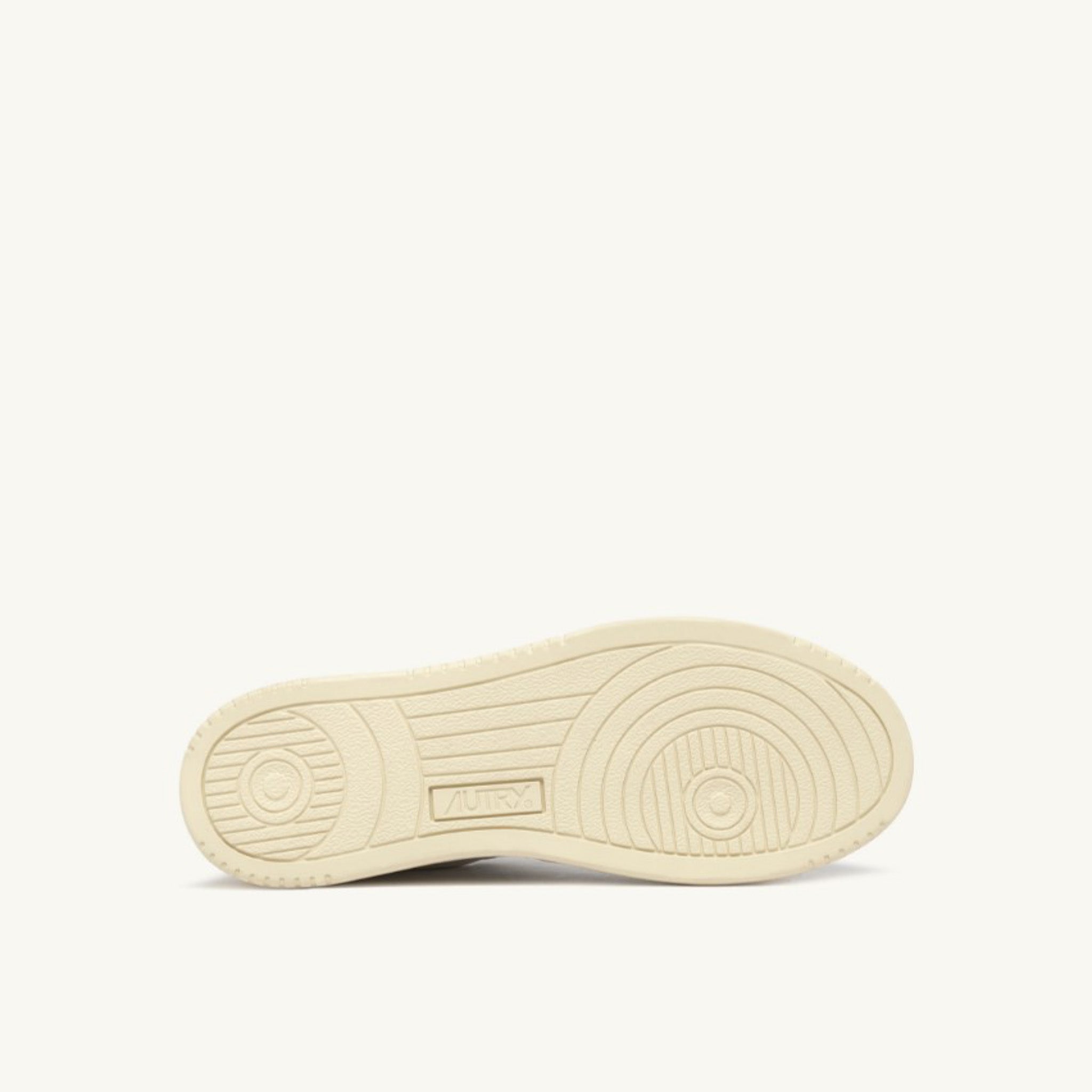 AUTRY | LL76 Sneakers Medalist low in pelle bianca e cuoio chiaro