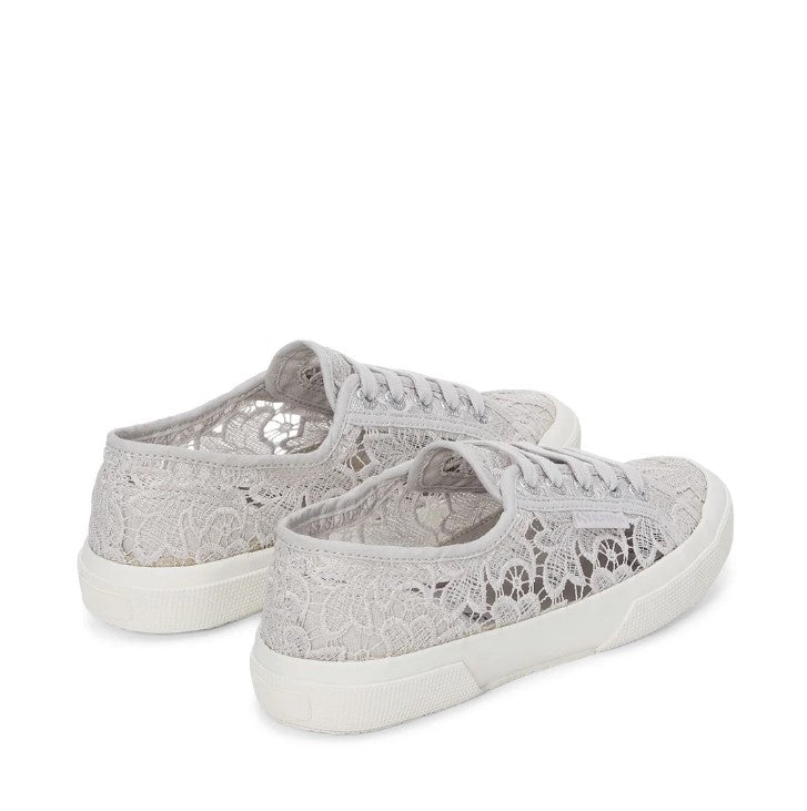 SUPERGA | S2750 Macrame grey silver-favorio