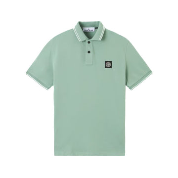 Stone Island | Polo con vestibilità slim menta 22002SC