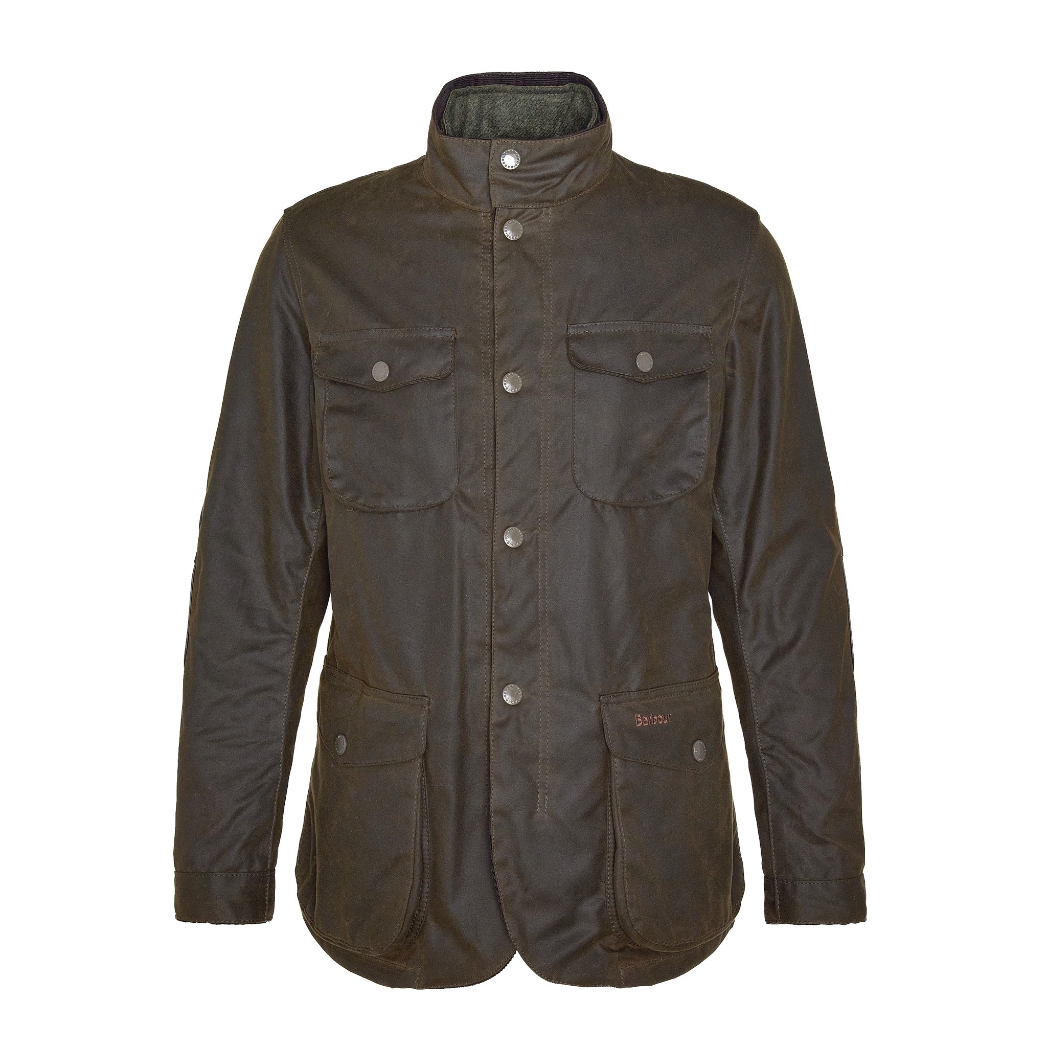 Barbour | Ogston giacca in cotone cerato olive over MWX0700OL51
