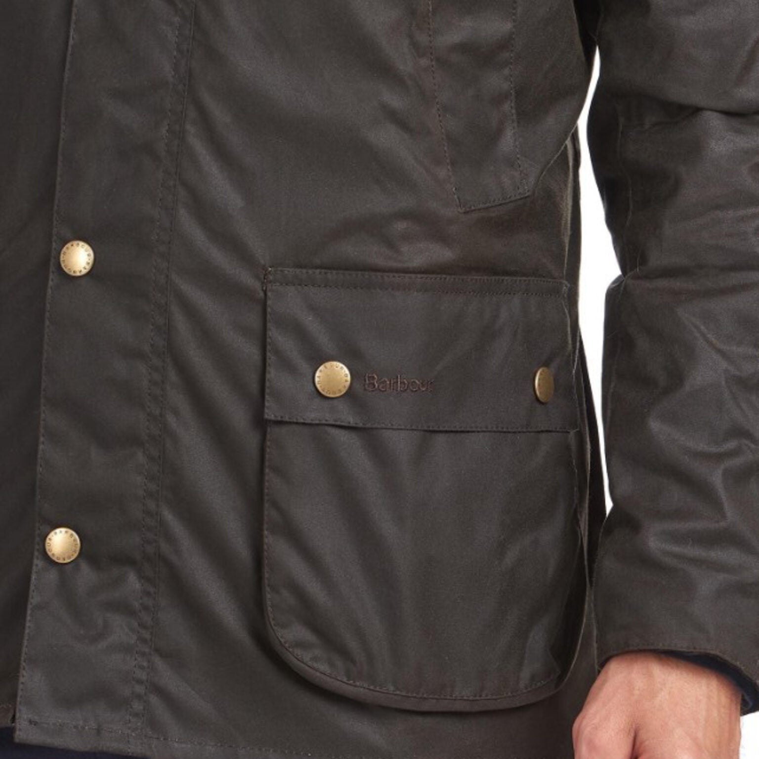 Barbour | Ashby giacca cerata olive over  MWX0339OL71