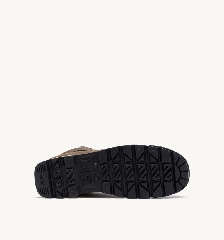 Autry | SF03 Malga In Nabuk e Mesh in Suede Verde