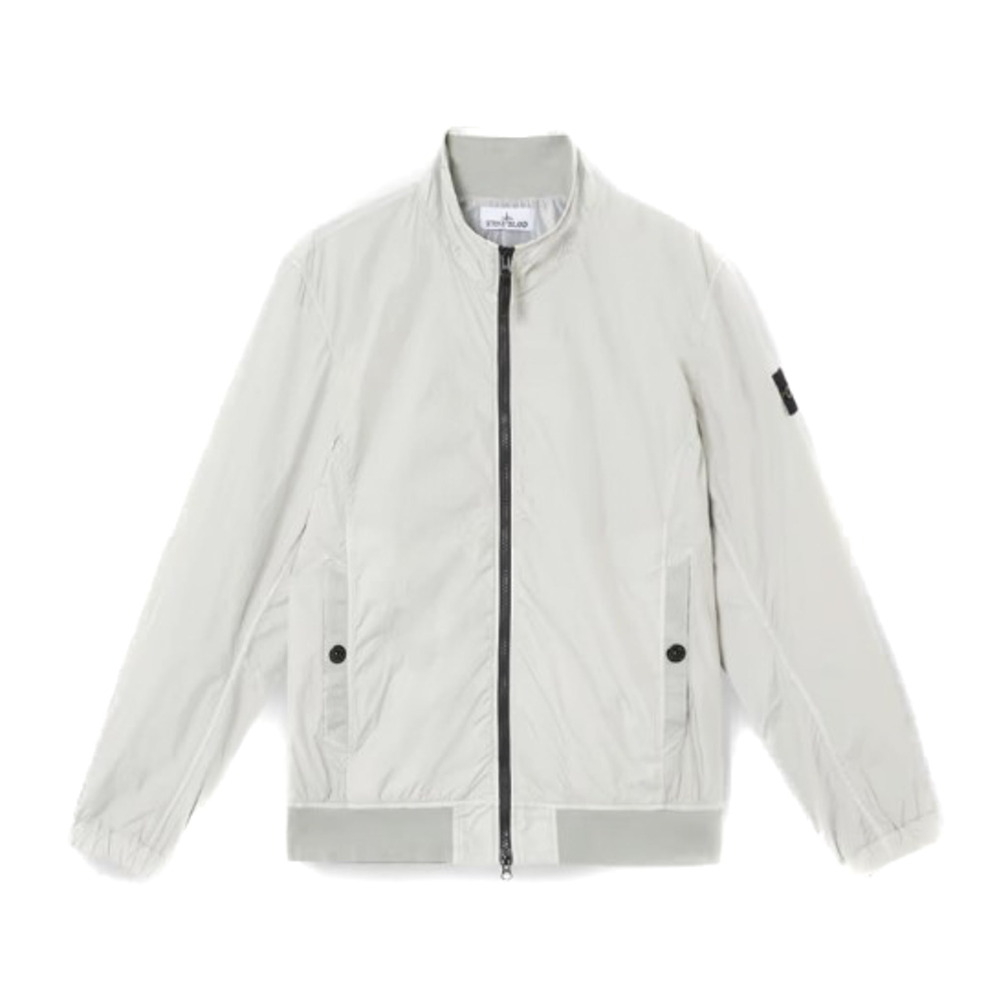 Stone Island | Giacca Resistente al vento con antigoccia grigio perla 4100037