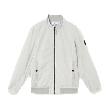 Stone Island | Giacca Resistente al vento con antigoccia grigio perla 4100037