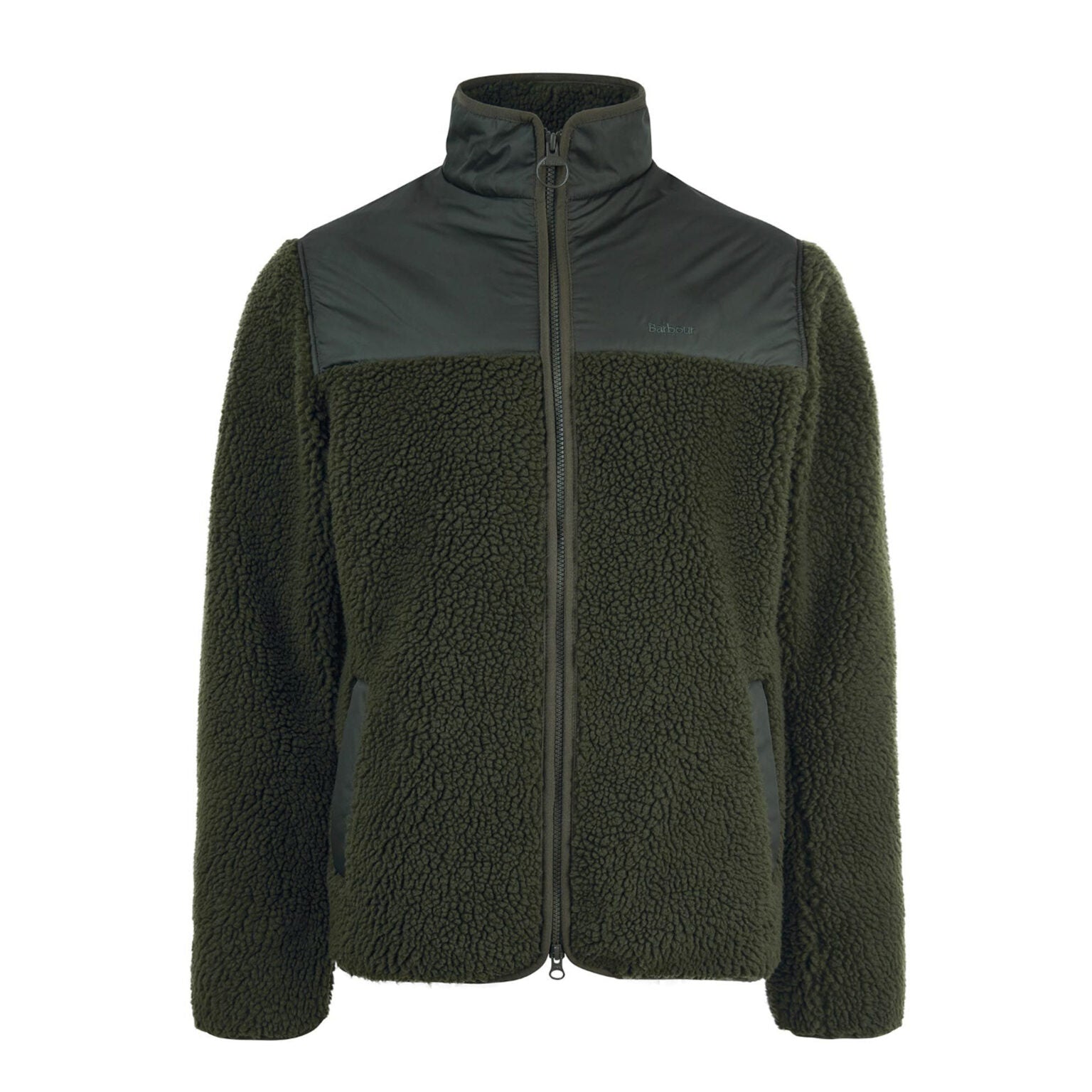 Barbour | Hobson giacca in pile verde over MFL0170OL51