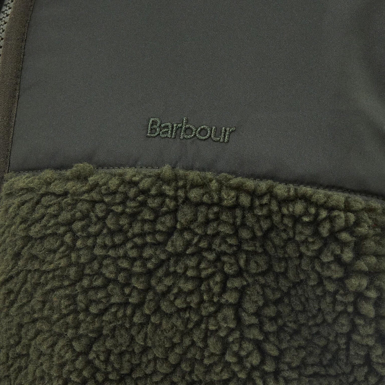 Barbour | Hobson giacca in pile verde over MFL0170OL51