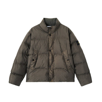 Stone Island | 4100010 Piumino Garment Dyed Crinkle Reps Ny Grigio