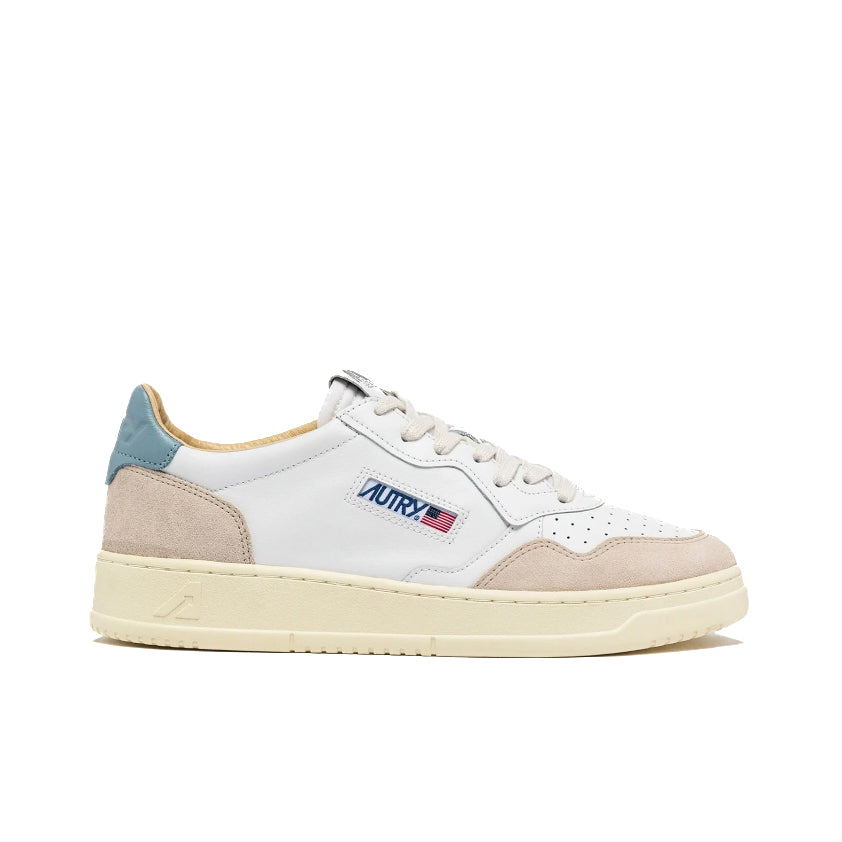 Autry | Sneakers Medalist LS79 Pelle Suede bianco sky