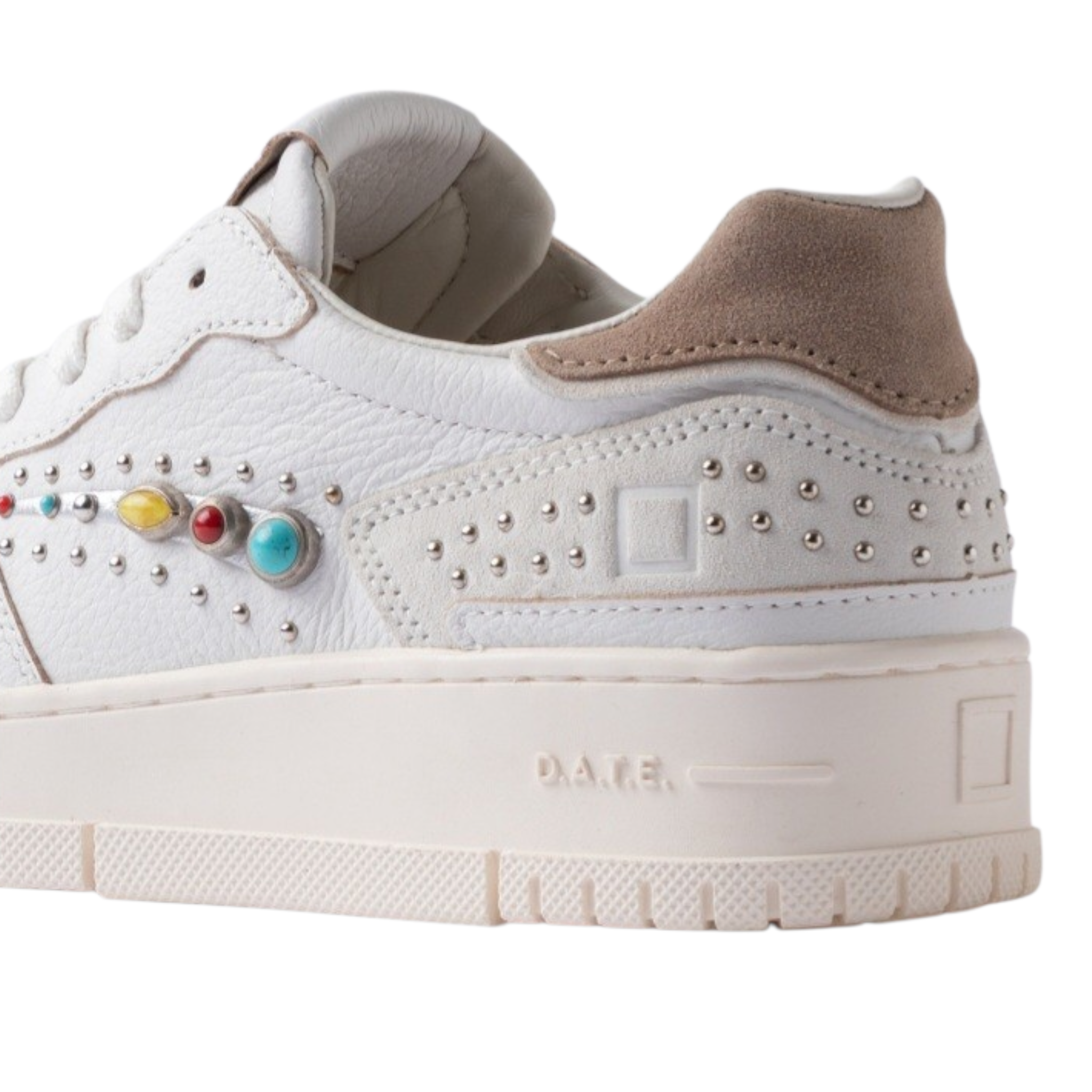 D.A.T.E. Torneo | Sneaker Pelle Con Gemme