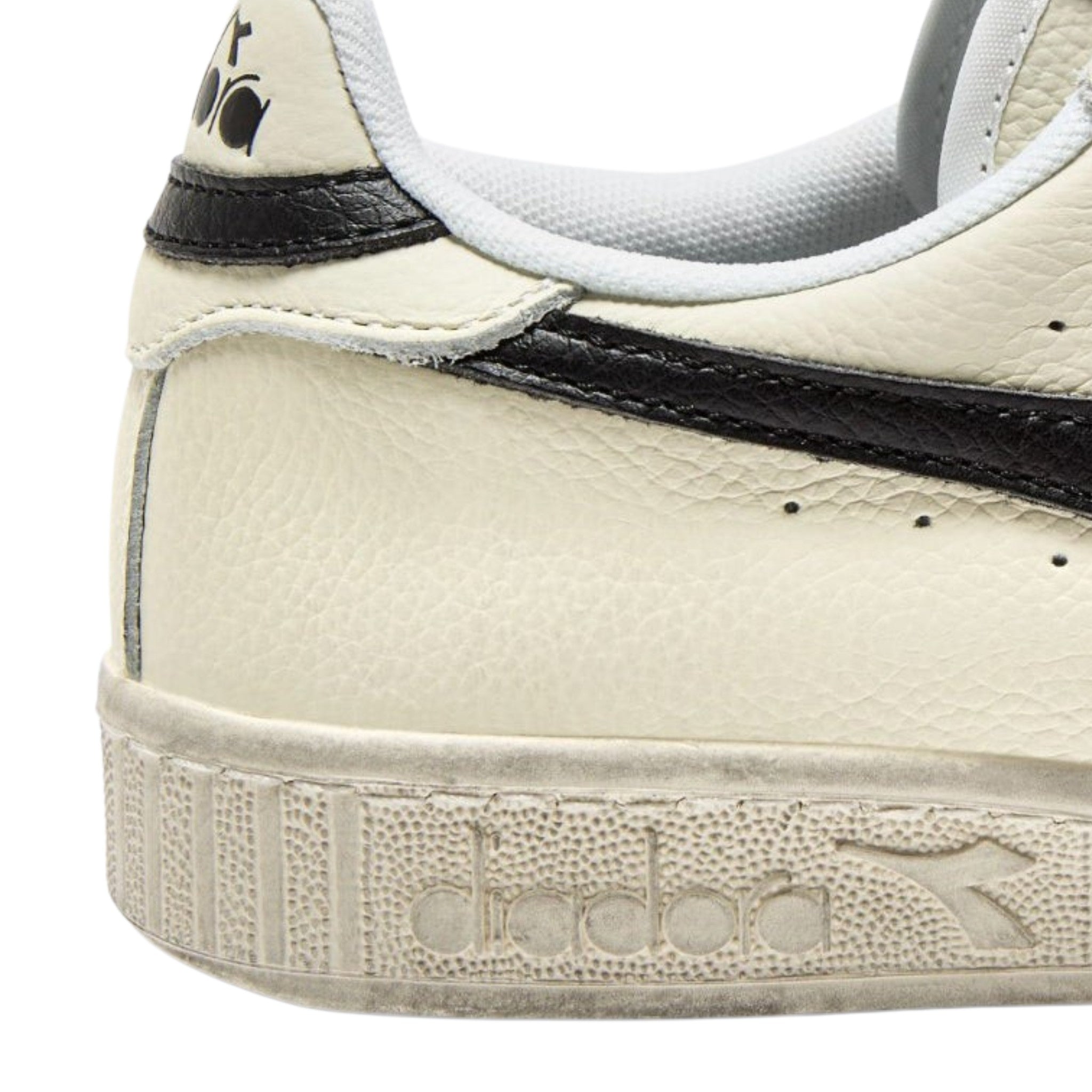 Diadora | Sneaker in Pelle - Banda laterale Nera