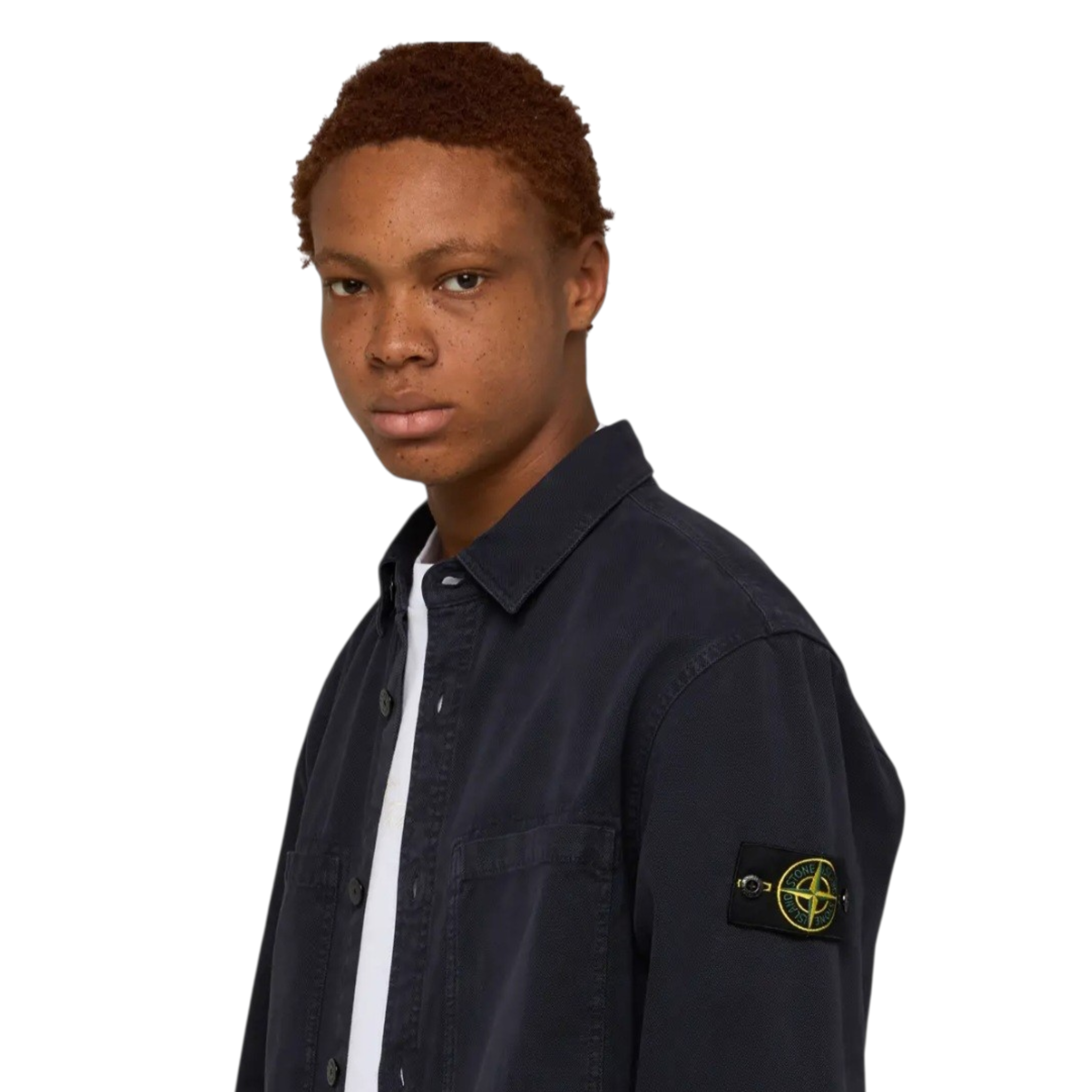 Stone Island | Overshirt Organic Panama Cotton 'Old' Effect