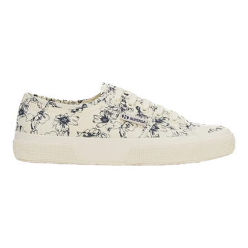 Superga | Sneaker in Tessuto Sketched flowers