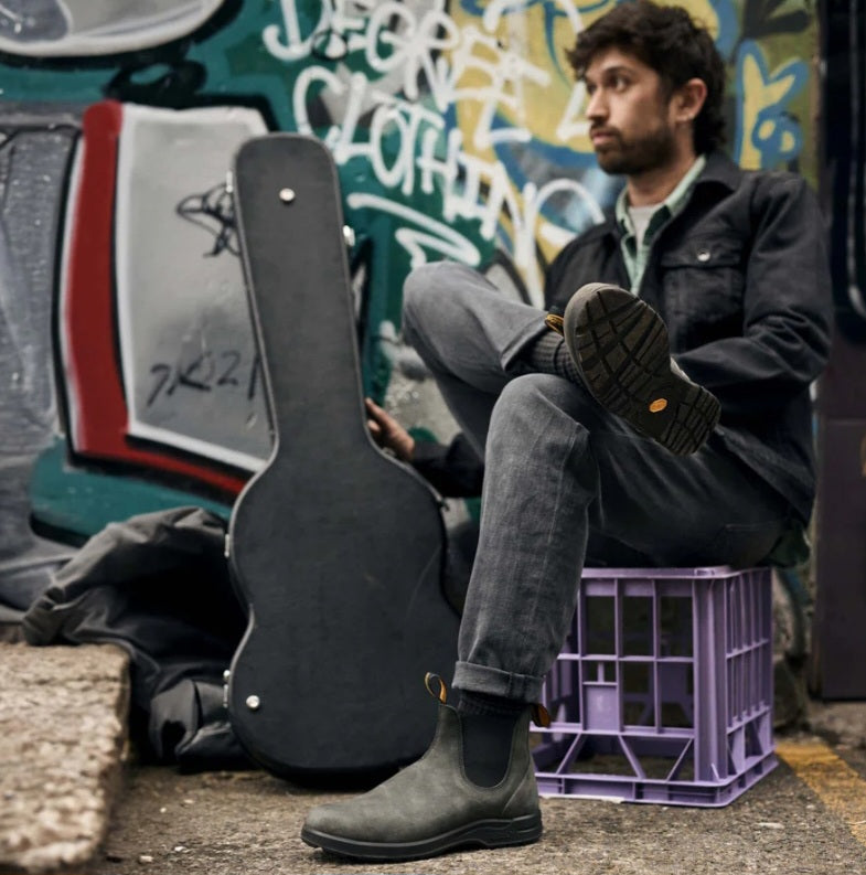 Blundstone B587| Stivale in Pelle Effetto Vintage