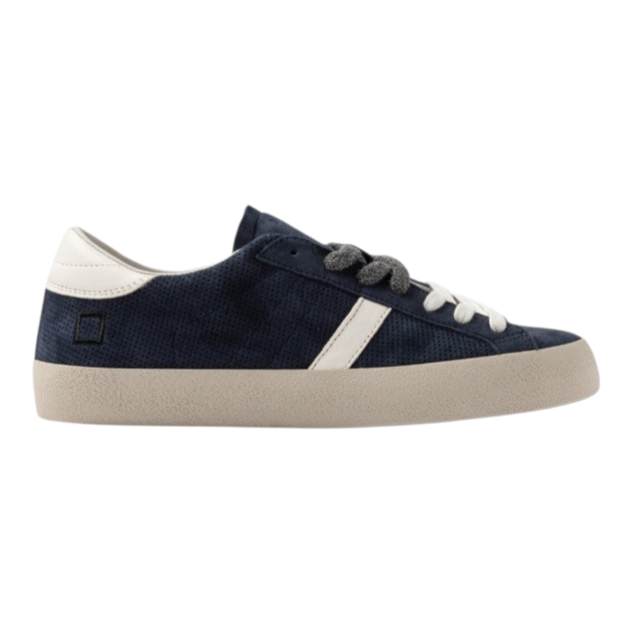 D.A.T.E. Hill Low | Sneaker in Pelle e Chamois