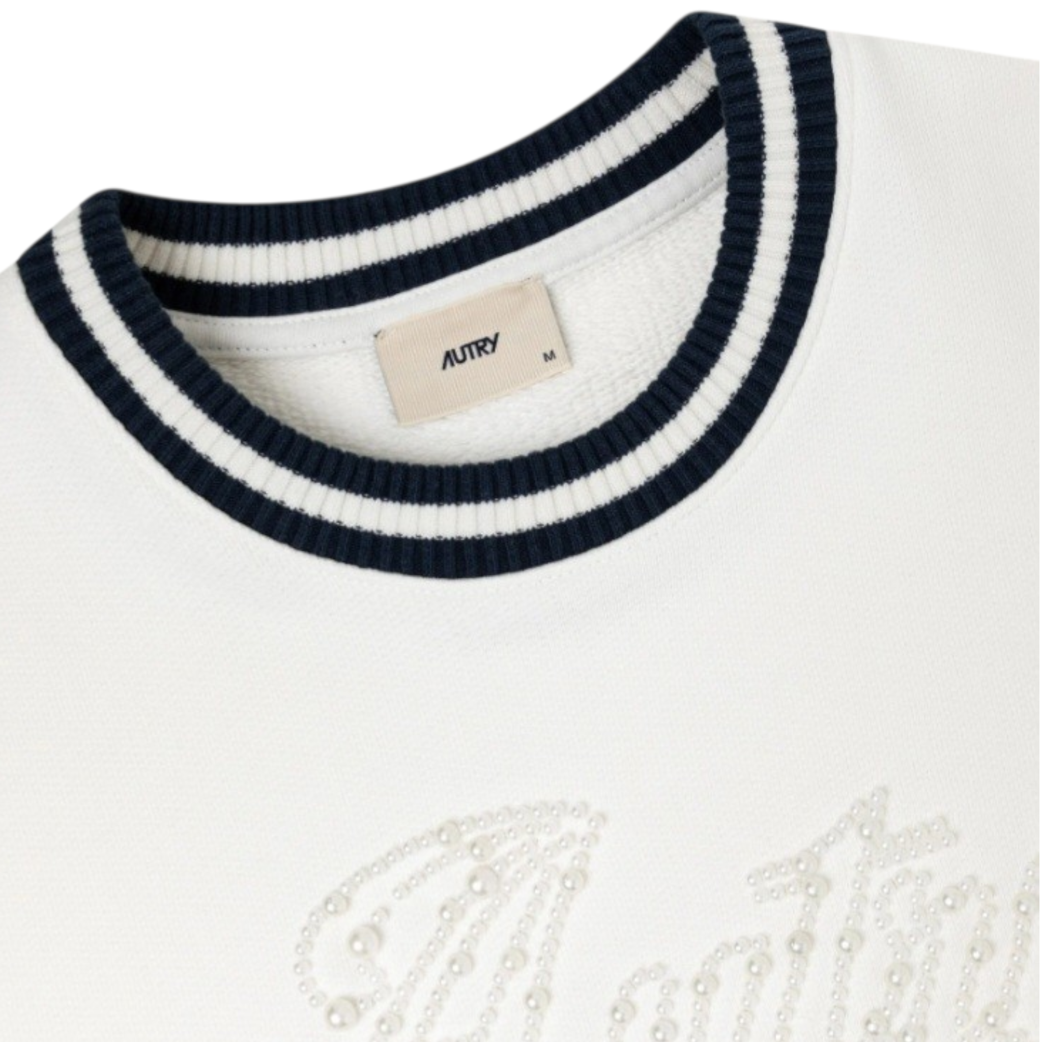 Autry Felpa | Felpa Girocollo con Perle