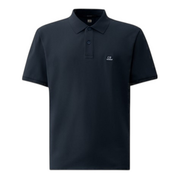 C.P. Company | Polo Slim Fit in Piquet di Cotone Stretch