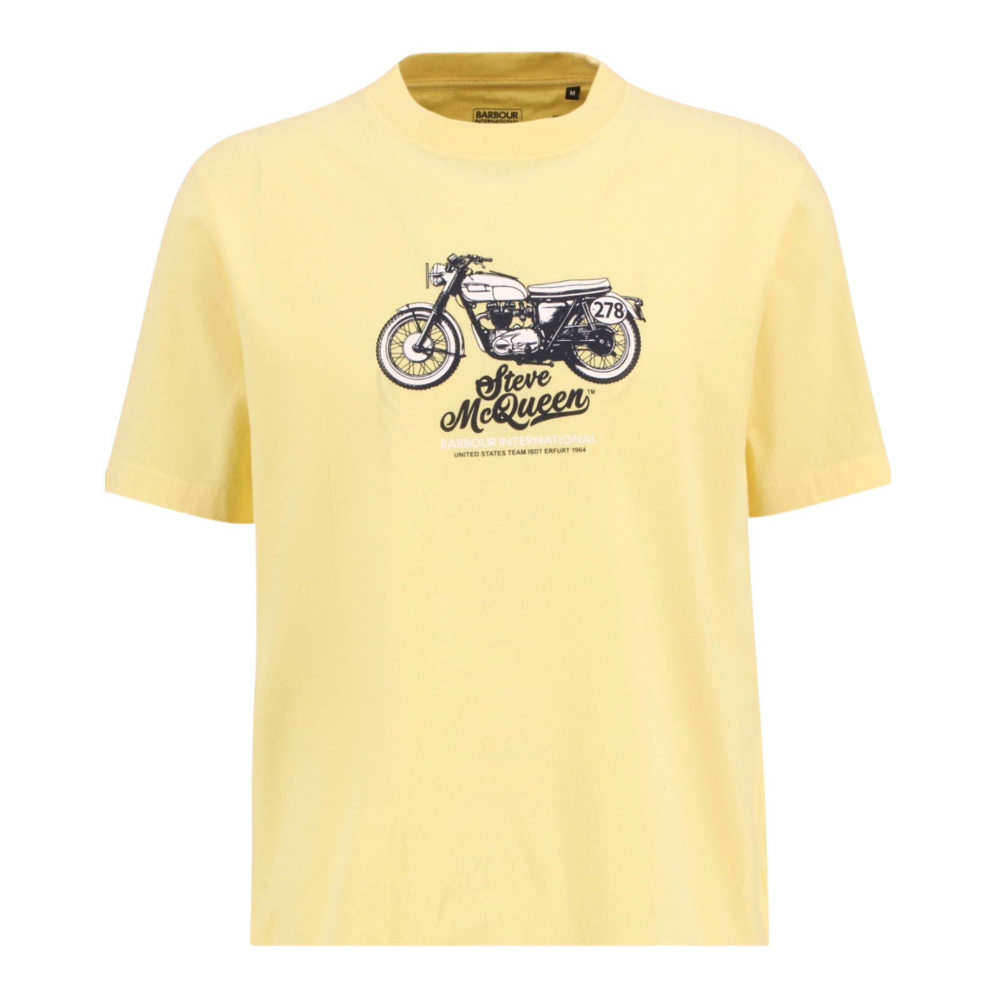 Barbour | T-shirt in Cotone con Grafica Bikers