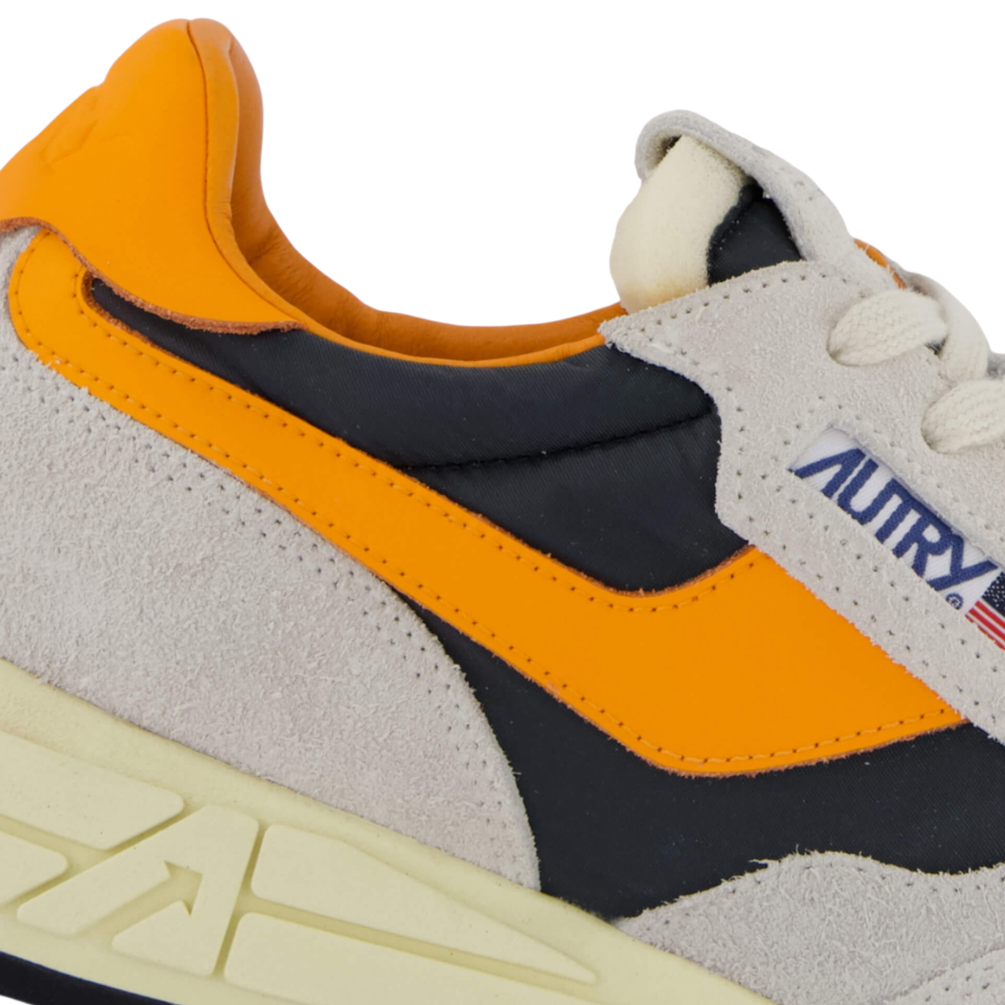 Autry Reelwind | Sneakers con Inserti in Pelle con Nylon