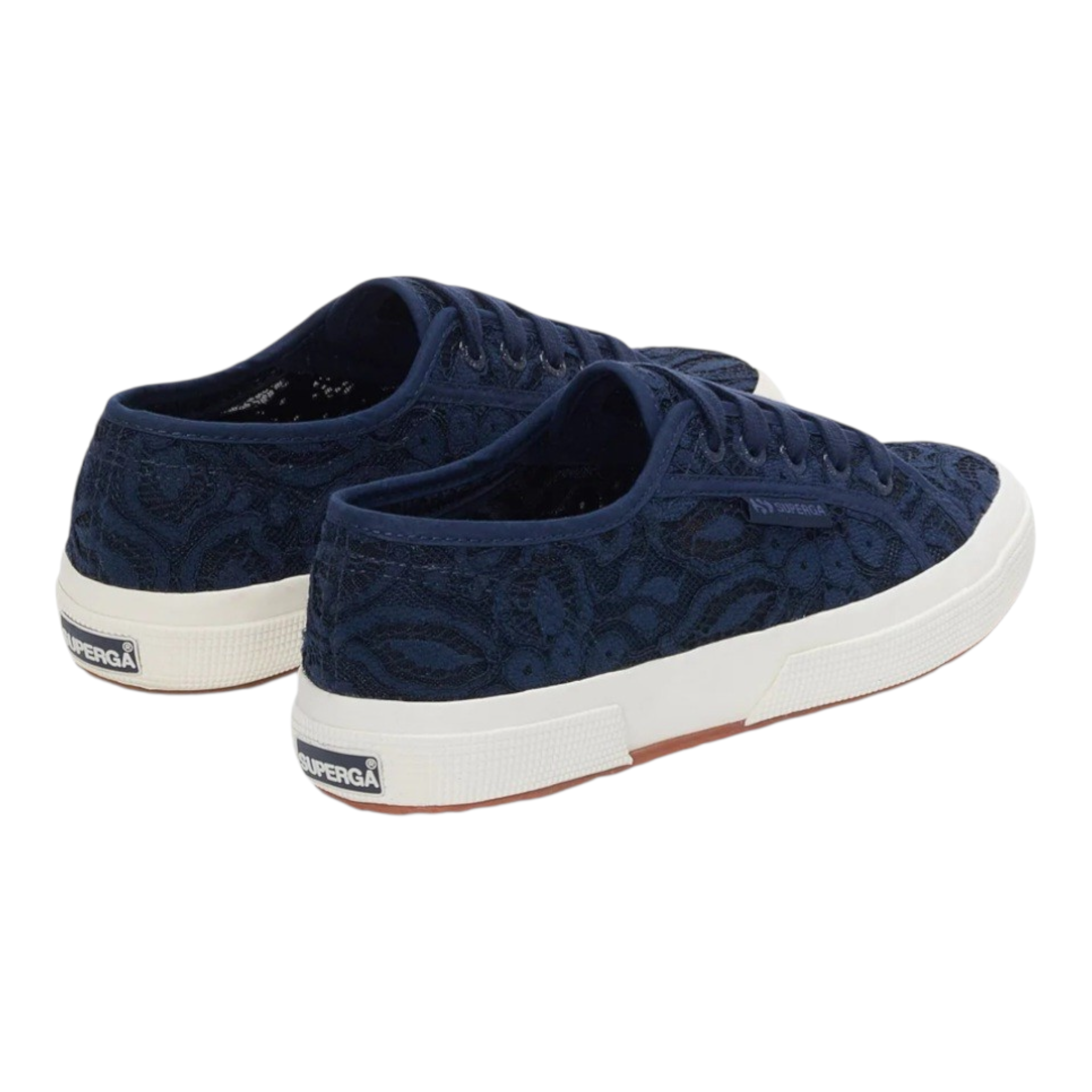 Superga | Sneaker 2750 in Macramè Navy